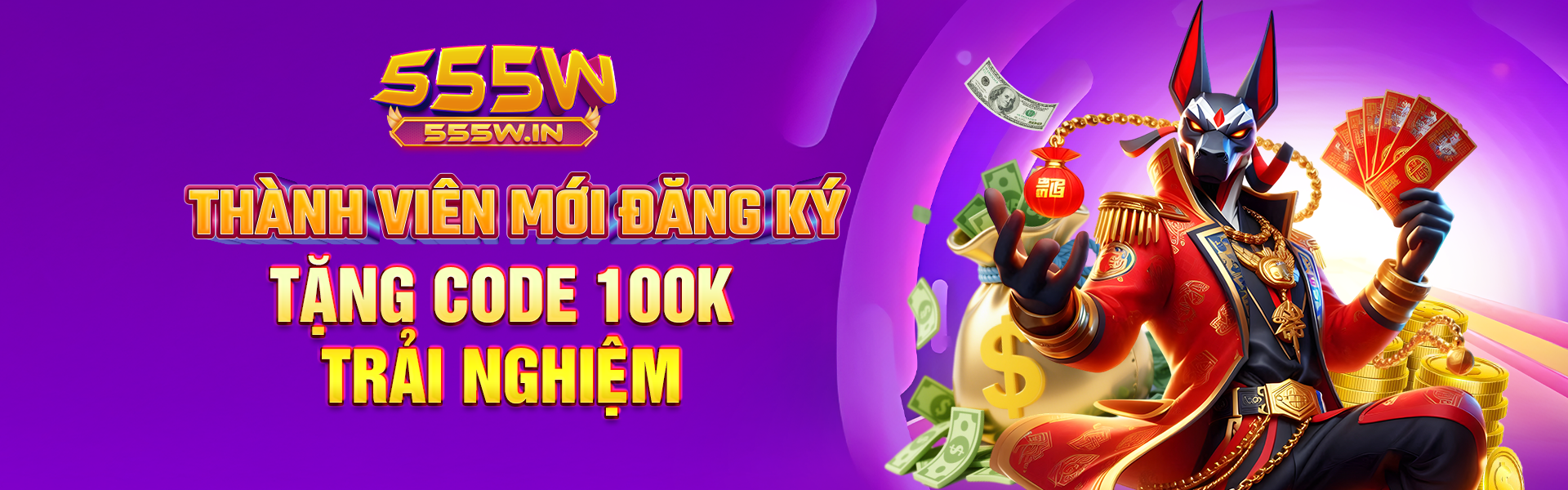 555WIN Tặng Code Trải Nghiệm 100K